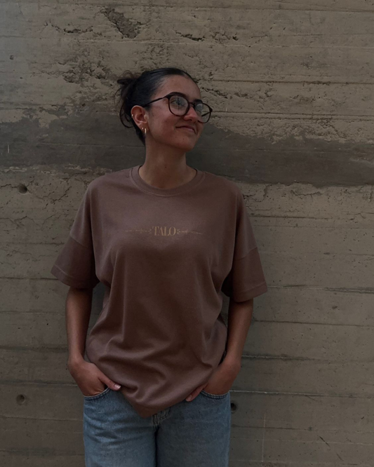 Brown Arabesque T-Shirt