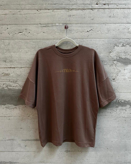 Brown Arabesque T-Shirt